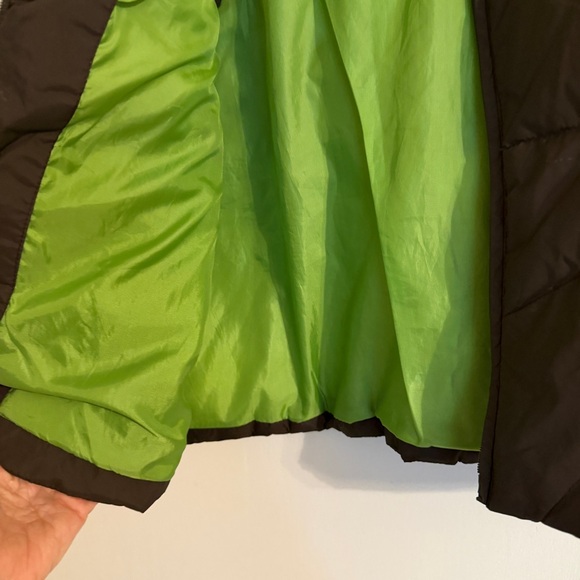 Kenneth Cole Reaction Down Quilted Vest Womens Size Medium Brown Pockets - Picture 9 of 9